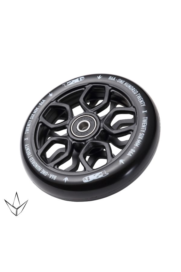 vært Blot fiktion 120mm Lambo Wheel - Black | Pair | Blunt & Envy Official Website