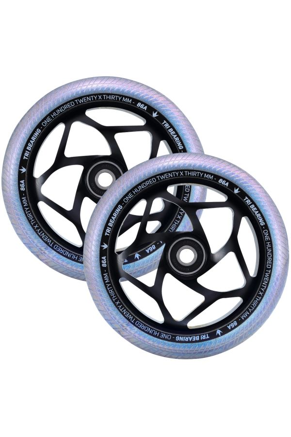 Blunt Envy 120mm/30mm Tri Bearing Wheel Pair - Galaxy
