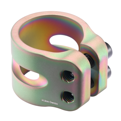 2 Bolt Clamp Oversized - Matte Oil Slick