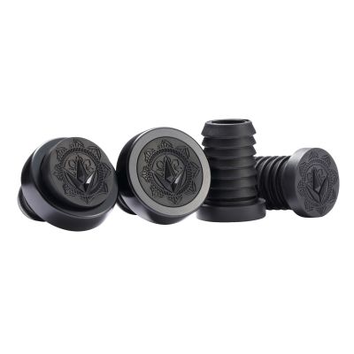 Halo Bar Ends - Black