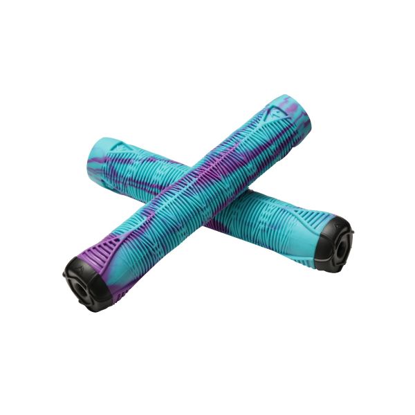 Envy Scooter Handlebar Grips V2 - Teal/Purple