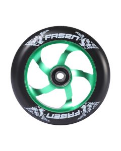 Fasen 110mm Raven Wheels -Green |Pair