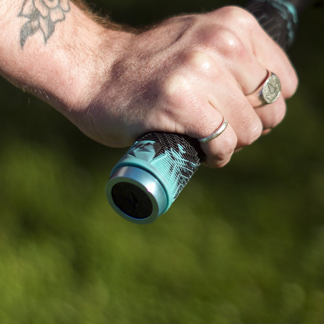 Will Scott Hand Grips - Black/Teal